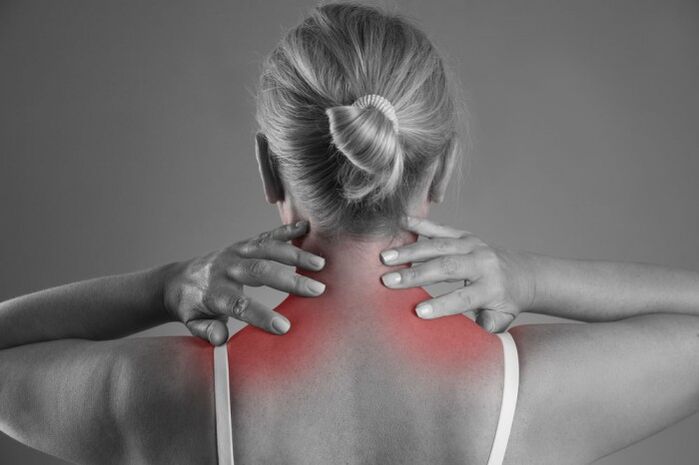 Силна болка при остеохондроза на шийния отдел на гръбначния стълб